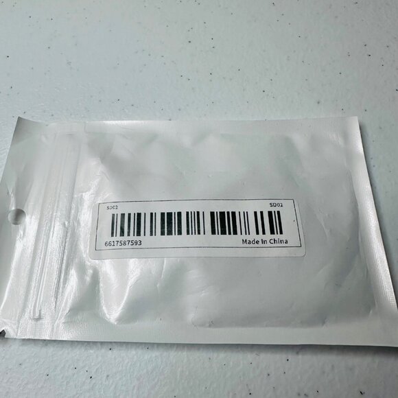 Christmas Tree Ornament Snowflake Ornament Decoration Metal With Red Ribbon - Picture 7 of 7